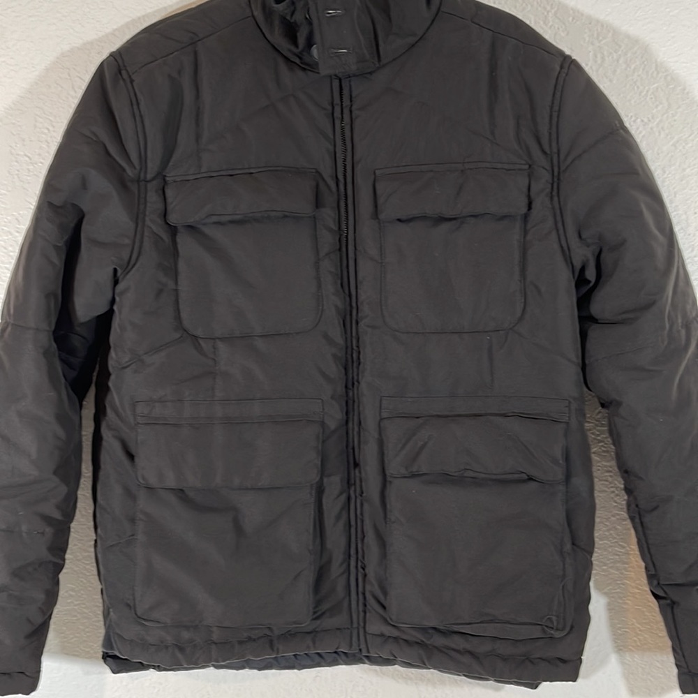 NAUTICAL Puffer Jacket Type N-3 Lots of Pockets Outside & Inside Size Small - Picture 2 of 11